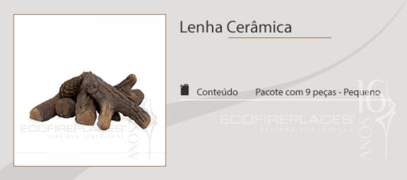 Lenha Cerâmica - Imagem 2